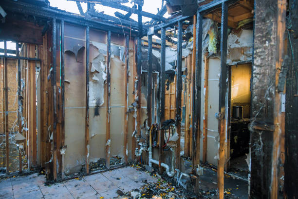 Professional Soot Cleanup technician working in Elim, PA